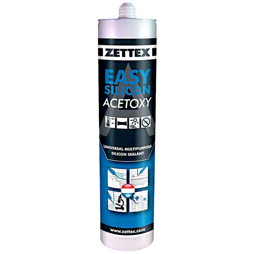 تصویر درزگیر سیلیکون اسیدی زتکس Zettex Easy Silicone A