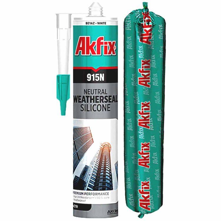 درزگیر سیلیکون خنثی آکفیکس AKFIX 915N