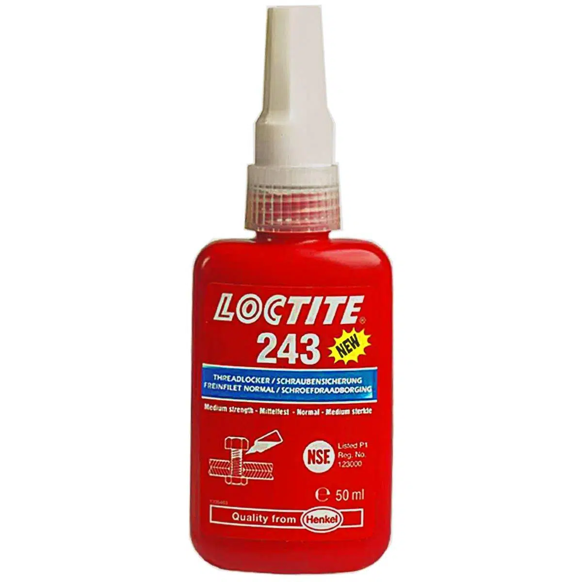 تصویر چسب قفل رزوه لاکتایت ۲۴۳ LOCLITE