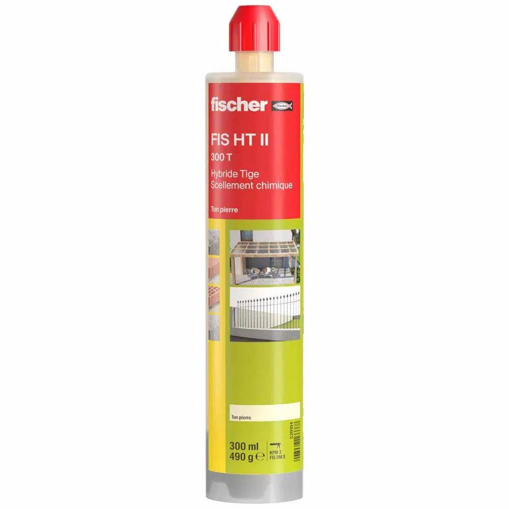 تصویر چسب کاشت میلگرد فیشر 2 HYBRIDE TIGE HT II