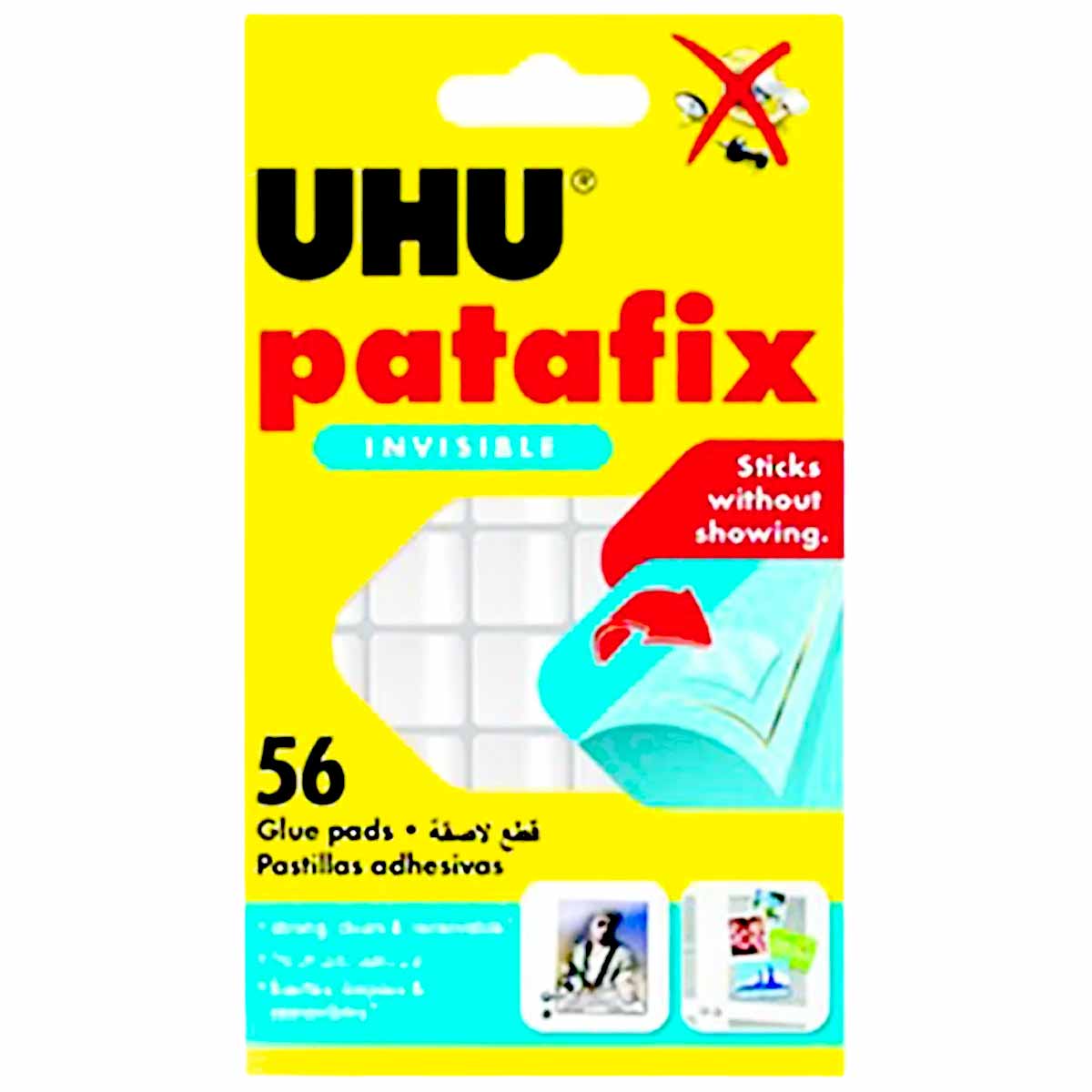چسب دوطرفه نامرئی اوهو پاتفیکس UHU PATAFIX