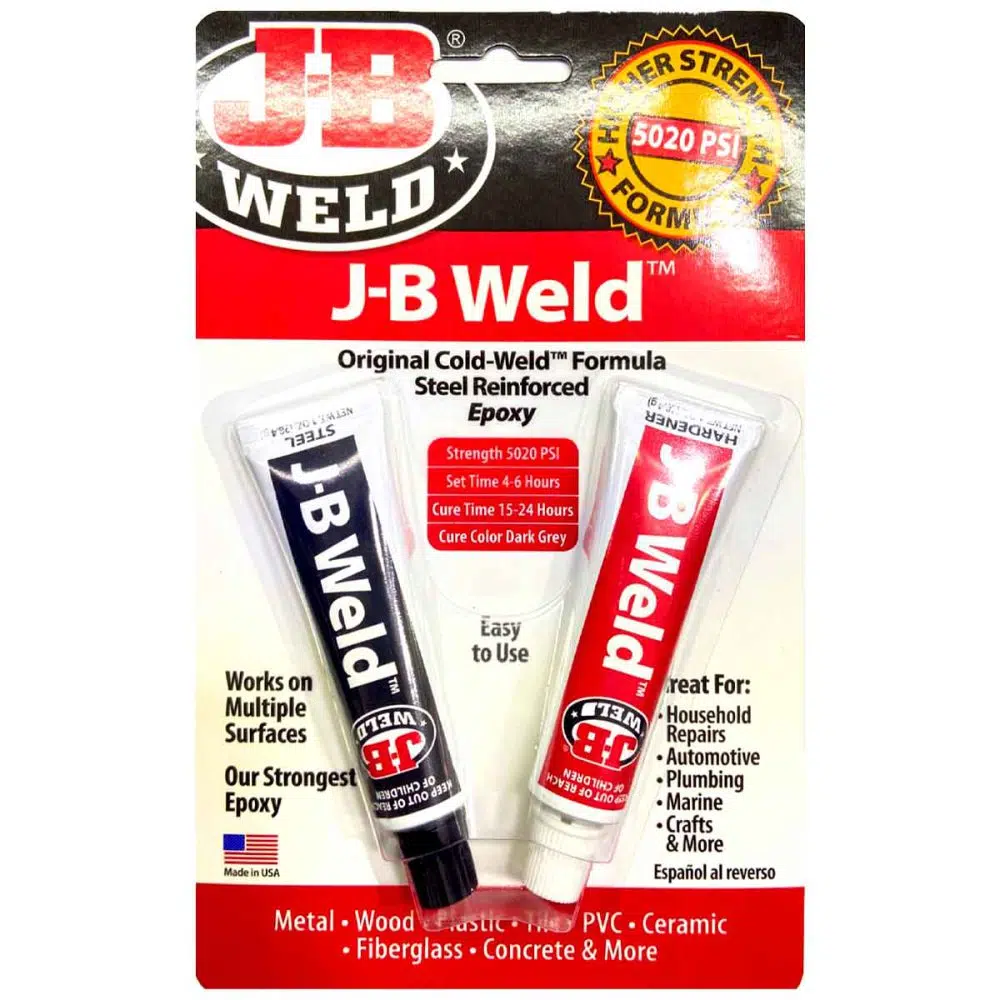 تصویرچسب دوقلو اپوکسی جی بی ولد JB WELD