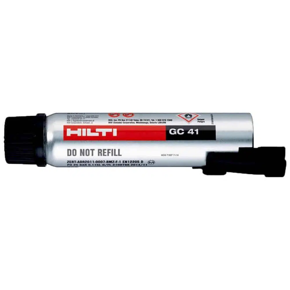 تصویر کپسول گاز مخصوص میخکوب گازی هیلتی HILTI-GC-41