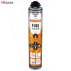 فوم ضد حریق پلی اورتانی زتکس Zettex Fire Foam